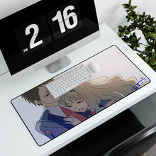Load image into Gallery viewer, Darling in the FranXX Mouse Pad (Desk Mat) With Laptop
