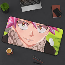 Load image into Gallery viewer, Fairy Tail Natsu Dragneel Mouse Pad (Desk Mat) On Desk
