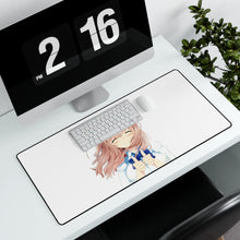 Load image into Gallery viewer, Koe No Katachi Mouse Pad (Desk Mat) With Laptop
