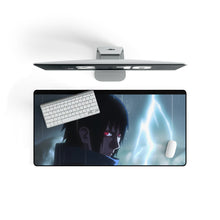 Load image into Gallery viewer, Sasuke Uchiha Mouse Pad (Desk Mat) On Desk
