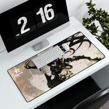 Load image into Gallery viewer, Black Rock Shooter Mouse Pad (Desk Mat)
