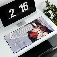 Load image into Gallery viewer, Anime Girl Mouse Pad (Desk Mat) With Laptop
