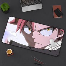 Load image into Gallery viewer, Fairy Tail Natsu Dragneel Mouse Pad (Desk Mat) On Desk
