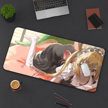 Load image into Gallery viewer, Miss Kobayashi&#39;s Dragon Maid Kobayashi San Chi No Maid Dragon, Tohru Mouse Pad (Desk Mat) On Desk
