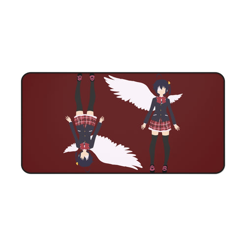 One-winged Fallen Angel Rikka Takanashi Mouse Pad (Desk Mat)