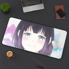 Load image into Gallery viewer, Kuzu No Honkai Hanabi Yasuraoka Mouse Pad (Desk Mat) On Desk
