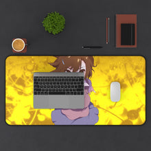 Load image into Gallery viewer, A Certain Scientific Railgun Mikoto Misaka Mouse Pad (Desk Mat) With Laptop
