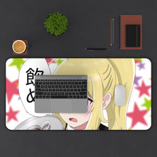 Load image into Gallery viewer, Gabriel DropOut Gabriel Tenma White Mouse Pad (Desk Mat) With Laptop
