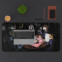 Load image into Gallery viewer, Little Witch Academia Atsuko Kagari, Sucy Manbavaran, Computer Keyboard Pad, Lotte Yanson Mouse Pad (Desk Mat) With Laptop
