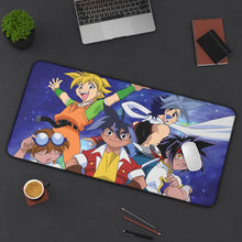 Load image into Gallery viewer, Anime Beyblade Mouse Pad (Desk Mat) On Desk

