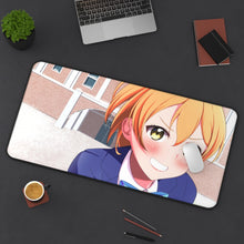 Load image into Gallery viewer, Love Live! Rin Hoshizora Mouse Pad (Desk Mat) On Desk
