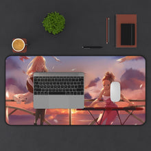 Load image into Gallery viewer, Carole &amp; Tuesday Mouse Pad (Desk Mat) With Laptop
