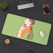 Load image into Gallery viewer, Tohru, Yuki and Kyo from Fruits Basket Mouse Pad (Desk Mat) On Desk
