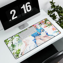 Load image into Gallery viewer, Anime Girl Mouse Pad (Desk Mat) With Laptop
