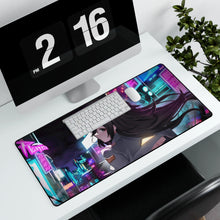 Load image into Gallery viewer, Anime Girl Mouse Pad (Desk Mat) With Laptop
