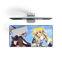 Load image into Gallery viewer, Magical Girl Lyrical Nanoha Mouse Pad (Desk Mat) On Desk
