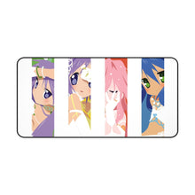 Load image into Gallery viewer, Lucky Star Konata Izumi, Kagami Hiiragi, Tsukasa Hiiragi, Miyuki Takara Mouse Pad (Desk Mat)
