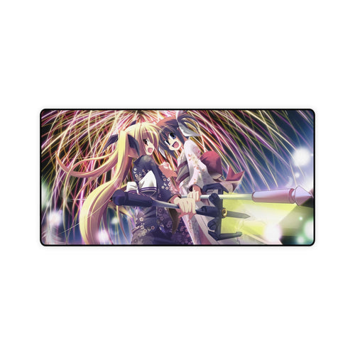 Magical Girl Lyrical Nanoha Mouse Pad (Desk Mat)