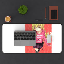 Load image into Gallery viewer, Bakemonogatari - Shinobu Oshino Mouse Pad (Desk Mat) With Laptop
