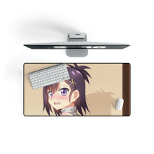 Load image into Gallery viewer, Anime Gabriel DropOut Mouse Pad (Desk Mat) On Desk
