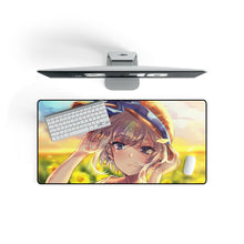 Load image into Gallery viewer, Anime Girl Mouse Pad (Desk Mat) On Desk
