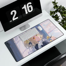 Load image into Gallery viewer, Anime Girl Mouse Pad (Desk Mat) With Laptop
