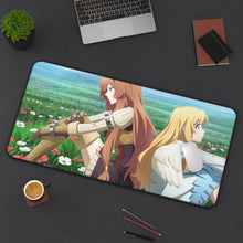 Load image into Gallery viewer, The Rising Of The Shield Hero Mouse Pad (Desk Mat) On Desk
