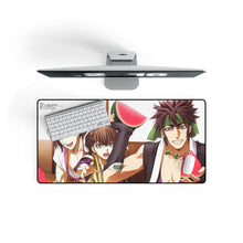 Load image into Gallery viewer, Hakuouki Shinsengumi Kitan Mouse Pad (Desk Mat) On Desk
