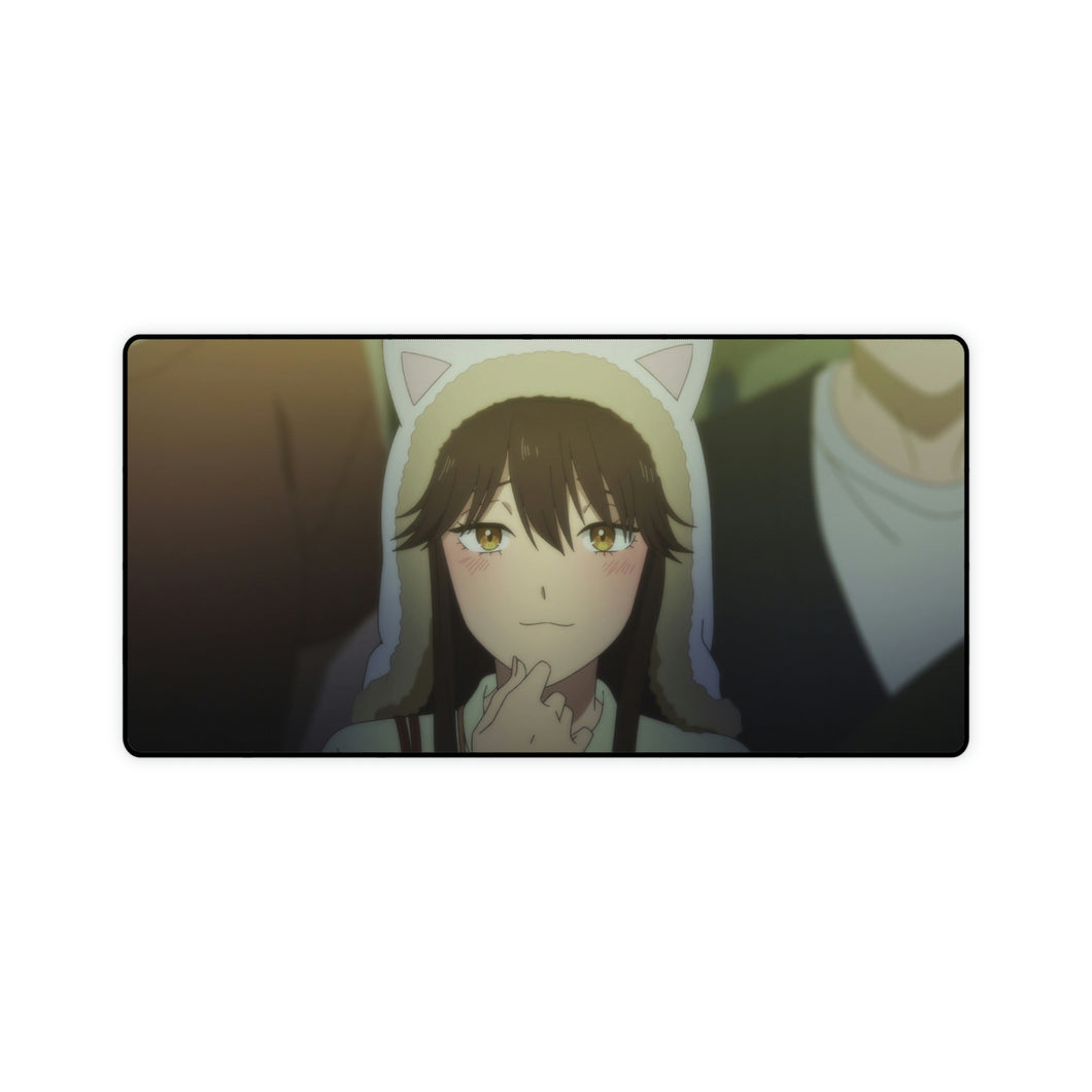 The Ice Guy and His Cool Female Colleague Mouse Pad (Desk Mat)