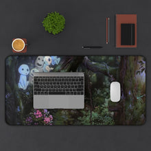 Load image into Gallery viewer, Princess Mononoke Mouse Pad (Desk Mat) With Laptop
