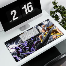 Load image into Gallery viewer, Anime One-Punch Man Mouse Pad (Desk Mat) With Laptop
