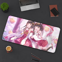 Load image into Gallery viewer, Azur Lane Mouse Pad (Desk Mat) On Desk

