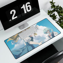 Load image into Gallery viewer, Anime Neon Genesis Evangelion Mouse Pad (Desk Mat) With Laptop
