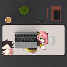 Load image into Gallery viewer, Spy x Family Anya Forger, Damian Desmond Mouse Pad (Desk Mat) With Laptop
