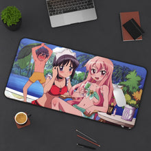 Load image into Gallery viewer, Zero No Tsukaima Mouse Pad (Desk Mat) On Desk
