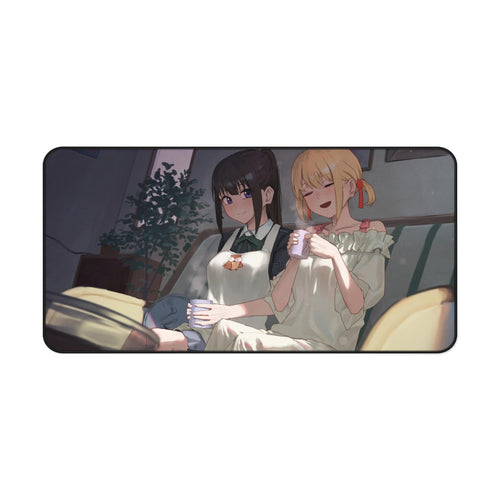 Lycoris Recoil Takina Inoue, Chisato Nishikigi Mouse Pad (Desk Mat)