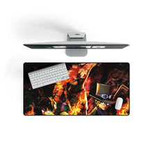 Load image into Gallery viewer, The burning blood of three brothers Mouse Pad (Desk Mat) On Desk
