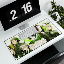 Load image into Gallery viewer, Green clan (JUNGLE) Mouse Pad (Desk Mat) With Laptop
