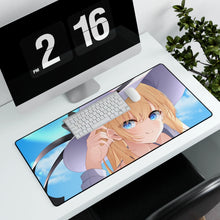 Load image into Gallery viewer, Anime Girl Mouse Pad (Desk Mat) With Laptop
