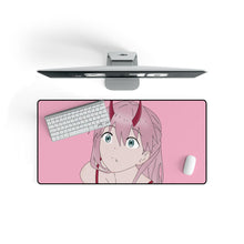 Load image into Gallery viewer, Zero Two Mouse Pad (Desk Mat) On Desk
