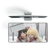 Load image into Gallery viewer, Reimu Hakurei &amp; Marisa Kirisame Mouse Pad (Desk Mat)
