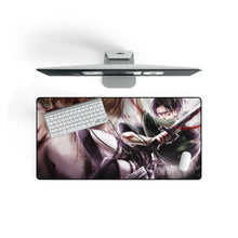 Load image into Gallery viewer, Anime Attack On Titan Mouse Pad (Desk Mat) On Desk
