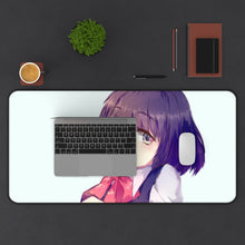 Load image into Gallery viewer, Kuzu No Honkai Hanabi Yasuraoka Mouse Pad (Desk Mat) With Laptop
