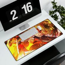 Load image into Gallery viewer, Kyojuro Rengoku Flame Hashira Mouse Pad (Desk Mat)
