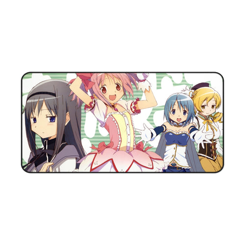 Puella Magi Madoka Magica Homura Akemi, Madoka Kaname, Sayaka Miki, Mami Tomoe Mouse Pad (Desk Mat)