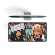 Load image into Gallery viewer, Lycoris Recoil Takina Inoue, Chisato Nishikigi Mouse Pad (Desk Mat) On Desk
