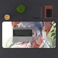 Load image into Gallery viewer, Anime Girl Mouse Pad (Desk Mat) With Laptop
