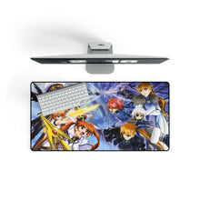 Load image into Gallery viewer, Magical Girl Lyrical Nanoha Mouse Pad (Desk Mat) On Desk
