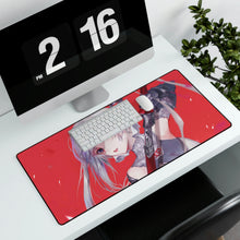Load image into Gallery viewer, Anime, Beautiful, Girl, Warrior, Sword, Fantasy, Mouse Pad (Desk Mat)

