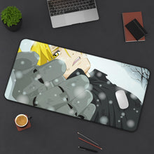 Load image into Gallery viewer, Anime FullMetal Alchemist Mouse Pad (Desk Mat) On Desk
